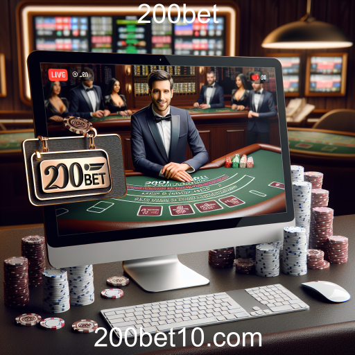 A Experiência Imersiva do Cassino Ao Vivo no 200bet