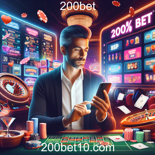 Apostas Móveis: A Revolução das Apostas em Qualquer Lugar com 200bet
